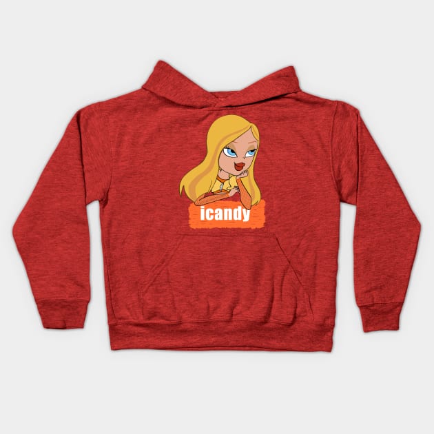 Bratz Icandy Cloe Kids Hoodie by CreativeToonsTV